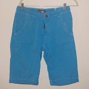 Boy's Dark Neon Blue Shorts